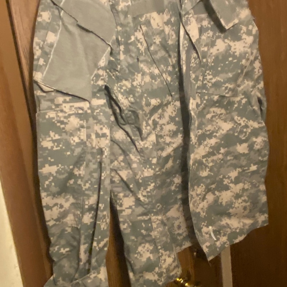 Digital Camouflage long sleeves army shirt